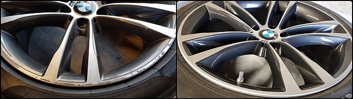 bmw alloy wheels repair