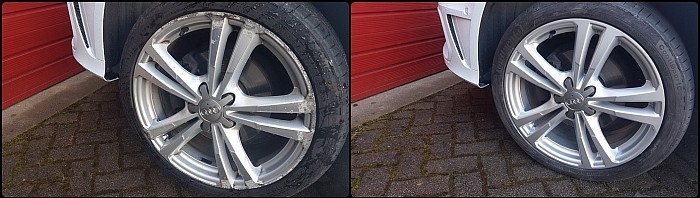 audi alloy wheel repair